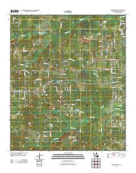 Spring Ridge Louisiana Historical topographic map, 1:24000 scale, 7.5 X 7.5 Minute, Year 2012