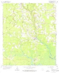 Springfield Louisiana Historical topographic map, 1:24000 scale, 7.5 X 7.5 Minute, Year 1963