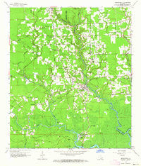 Springfield Louisiana Historical topographic map, 1:24000 scale, 7.5 X 7.5 Minute, Year 1963