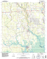 Springfield Louisiana Historical topographic map, 1:24000 scale, 7.5 X 7.5 Minute, Year 1994