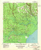 Springfield Louisiana Historical topographic map, 1:62500 scale, 15 X 15 Minute, Year 1939