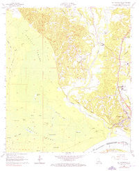 St. Francisville Louisiana Historical topographic map, 1:24000 scale, 7.5 X 7.5 Minute, Year 1965