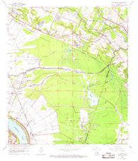 St. Gabriel Louisiana Historical topographic map, 1:24000 scale, 7.5 X 7.5 Minute, Year 1963