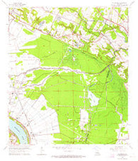 St. Gabriel Louisiana Historical topographic map, 1:24000 scale, 7.5 X 7.5 Minute, Year 1963