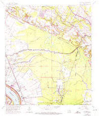 St. Gabriel Louisiana Historical topographic map, 1:24000 scale, 7.5 X 7.5 Minute, Year 1963