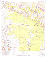 St. Gabriel Louisiana Historical topographic map, 1:24000 scale, 7.5 X 7.5 Minute, Year 1963