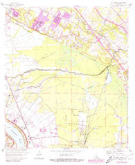 St. Gabriel Louisiana Historical topographic map, 1:24000 scale, 7.5 X 7.5 Minute, Year 1963