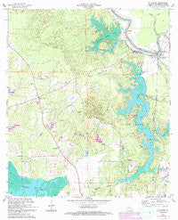 St. Landry Louisiana Historical topographic map, 1:24000 scale, 7.5 X 7.5 Minute, Year 1967