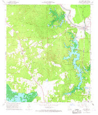 St. Landry Louisiana Historical topographic map, 1:24000 scale, 7.5 X 7.5 Minute, Year 1967