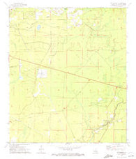 St. Tammany Louisiana Historical topographic map, 1:24000 scale, 7.5 X 7.5 Minute, Year 1970