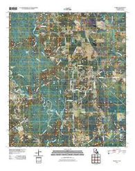 Starks Louisiana Historical topographic map, 1:24000 scale, 7.5 X 7.5 Minute, Year 2010