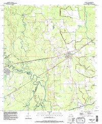 Starks Louisiana Historical topographic map, 1:24000 scale, 7.5 X 7.5 Minute, Year 1994