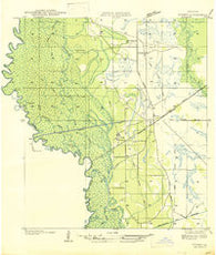 Starks Louisiana Historical topographic map, 1:31680 scale, 7.5 X 7.5 Minute, Year 1947