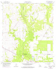 Steep Gully Louisiana Historical topographic map, 1:24000 scale, 7.5 X 7.5 Minute, Year 1959