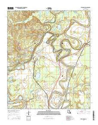 Sterlington Louisiana Current topographic map, 1:24000 scale, 7.5 X 7.5 Minute, Year 2015