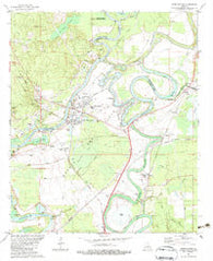 Sterlington Louisiana Historical topographic map, 1:24000 scale, 7.5 X 7.5 Minute, Year 1982