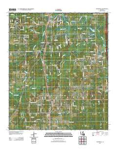 Stonewall Louisiana Historical topographic map, 1:24000 scale, 7.5 X 7.5 Minute, Year 2012