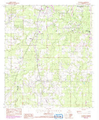 Stonewall Louisiana Historical topographic map, 1:24000 scale, 7.5 X 7.5 Minute, Year 1982