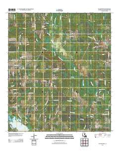 Sugartown Louisiana Historical topographic map, 1:24000 scale, 7.5 X 7.5 Minute, Year 2012