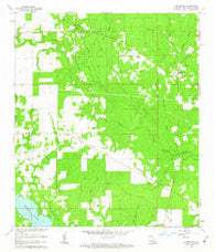 Sugartown Louisiana Historical topographic map, 1:24000 scale, 7.5 X 7.5 Minute, Year 1961