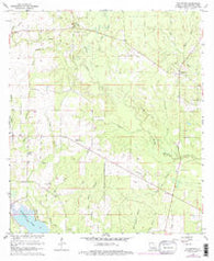 Sugartown Louisiana Historical topographic map, 1:24000 scale, 7.5 X 7.5 Minute, Year 1961