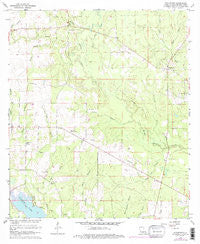 Sugartown Louisiana Historical topographic map, 1:24000 scale, 7.5 X 7.5 Minute, Year 1961