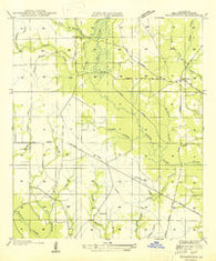 Sugartown Louisiana Historical topographic map, 1:31680 scale, 7.5 X 7.5 Minute, Year 1947