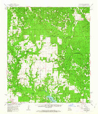 Sugartown Louisiana Historical topographic map, 1:62500 scale, 15 X 15 Minute, Year 1961