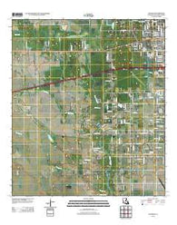 Sulphur Louisiana Historical topographic map, 1:24000 scale, 7.5 X 7.5 Minute, Year 2012