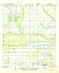 Sulphur Mines Louisiana Historical topographic map, 1:31680 scale, 7.5 X 7.5 Minute, Year 1947