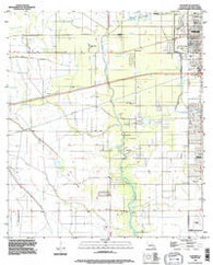 Sulphur Louisiana Historical topographic map, 1:24000 scale, 7.5 X 7.5 Minute, Year 1994
