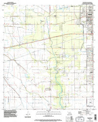 Sulphur Louisiana Historical topographic map, 1:24000 scale, 7.5 X 7.5 Minute, Year 1994