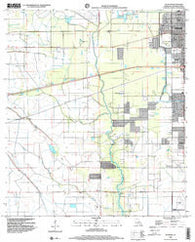 Sulphur Louisiana Historical topographic map, 1:24000 scale, 7.5 X 7.5 Minute, Year 1998