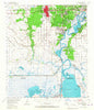 Sulphur Louisiana Historical topographic map, 1:62500 scale, 15 X 15 Minute, Year 1955