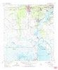 Sulphur Louisiana Historical topographic map, 1:62500 scale, 15 X 15 Minute, Year 1955