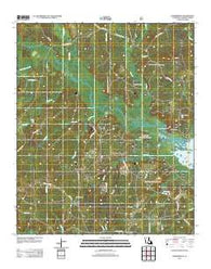 Summerfield Louisiana Historical topographic map, 1:24000 scale, 7.5 X 7.5 Minute, Year 2012