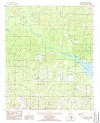 Summerfield Louisiana Historical topographic map, 1:24000 scale, 7.5 X 7.5 Minute, Year 1986