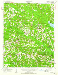 Summerfield Louisiana Historical topographic map, 1:62500 scale, 15 X 15 Minute, Year 1951