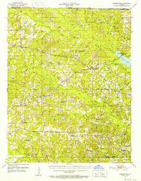 Summerfield Louisiana Historical topographic map, 1:62500 scale, 15 X 15 Minute, Year 1951