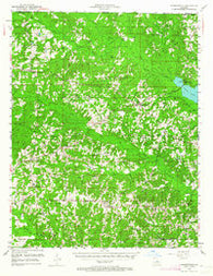 Summerfield Louisiana Historical topographic map, 1:62500 scale, 15 X 15 Minute, Year 1951