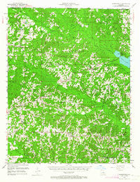 Summerfield Louisiana Historical topographic map, 1:62500 scale, 15 X 15 Minute, Year 1951
