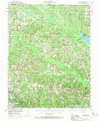 Summerfield Louisiana Historical topographic map, 1:62500 scale, 15 X 15 Minute, Year 1951