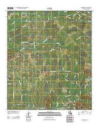 Summerville Louisiana Historical topographic map, 1:24000 scale, 7.5 X 7.5 Minute, Year 2012