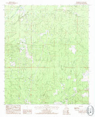 Summerville Louisiana Historical topographic map, 1:24000 scale, 7.5 X 7.5 Minute, Year 1984