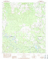 Sun Louisiana Historical topographic map, 1:24000 scale, 7.5 X 7.5 Minute, Year 1983