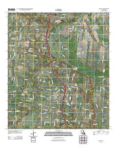 Sunset Louisiana Historical topographic map, 1:24000 scale, 7.5 X 7.5 Minute, Year 2012