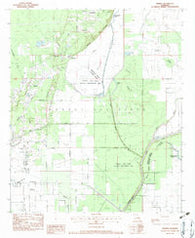 Swartz Louisiana Historical topographic map, 1:24000 scale, 7.5 X 7.5 Minute, Year 1982
