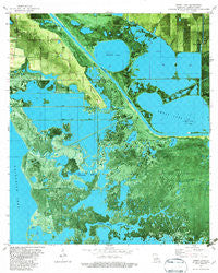 Sweet Lake Louisiana Historical topographic map, 1:24000 scale, 7.5 X 7.5 Minute, Year 1982