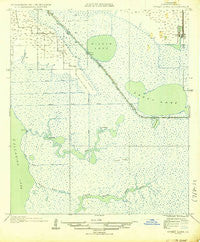Sweet Lake Louisiana Historical topographic map, 1:31680 scale, 7.5 X 7.5 Minute, Year 1935