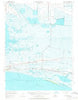Sweet Lake Louisiana Historical topographic map, 1:62500 scale, 15 X 15 Minute, Year 1955